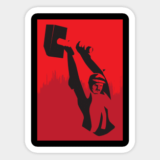 LABOUR DAY - WORKERS DAY Posters and Art Prints Sticker